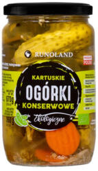 RUNOLAND bio csemege uborka 670 g