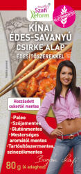 Szafi kínai édes-savanyú csirkealap ( gluténmentes ) 80 g - vitalora