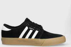 Adidas velúr sportcipő SEELEY - fekete Férfi 44
