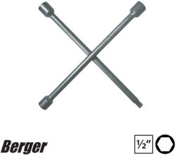 Berger 040209-0012 keresztkulcs CrV - 1/2"+17x19x21 mm (040209-0012)