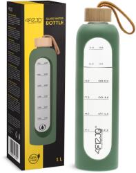4FIZJO Sticlă pentru apă din sticlă 1 L