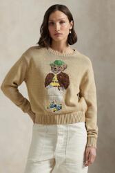 Ralph Lauren pamut pulóver - bézs XXL - answear - 169 990 Ft