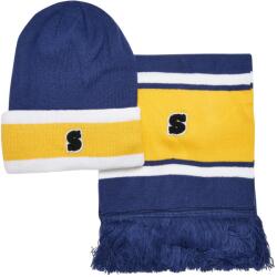 Urban Classics Sapka és sál Urban Classics College Team Package fehér|kék