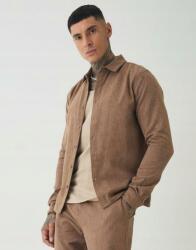 Boohooman Barna Hosszú Ujjú Ing Szq B18__S