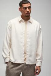 Boohooman Bézs Gombos Ing Kxt B18__XL