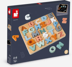 Janod Puzzle Alfabetic Din Lemn Janod Sweet Cocoon +2 Ani