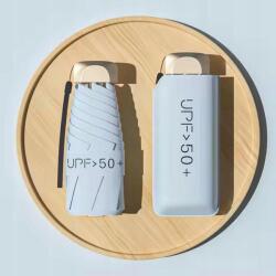  Utazó Esernyő Mini Összecsukható Esernyő Napos És Esős Időre Egyaránt Alkalmas (Ioensy)