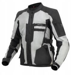 Rebelhorn Textil kabát Rebelhorn Scandal II Silver/Black 6XL Ajándék