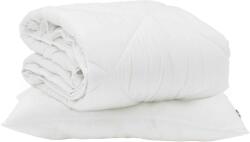 vidaXL Nyári Takarmány párnával 2 pcs Fehér Mikroszál 3376482 (3376482)