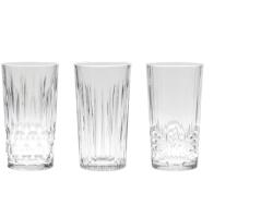 Excellent Houseware pohárkészlet, hőálló üveg, 7x13cm, 260 ml, átlátszó (KO-YE7300950)