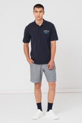 JACK & JONES Jack & Jones, Alfie galléros piképóló, Tengerészkék, M (12259678-NIGHT-SKY-M)