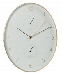 Koopman Falióra nappaliba fehér kerek 34 cm (KO546782/ALL)