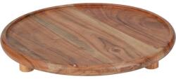 Excellent Houseware Kerek fatálca, 27 cm, barna (KO-A97101520)