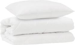 vidaXL Takaró szett párnával 2 pcs Fehér Mikroszálas 3376784 (3376784)