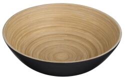 Welora Bambusz tál, űrtartalom 3L, átmérő 30x9cm, fekete (JM1245614)