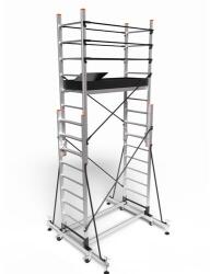 Sarayli 2x9 fokos létrásállvány, 5, 2 méter munkamagasság (7509S)