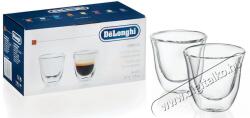 DeLonghi DBWALLESP 2db Espresso üvegpohár (60 ml)