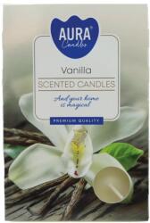AURA Vanilla Illatú Teamécses - 6 db (64626)
