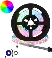 vidaXL LED szalag 24 pcs Fekete és Átlátszó 75 x 0, 8 x 0, 3 cm (3429101)