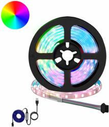 vidaXL LED szalag 4 pcs Fekete és Átlátszó 95 x 0, 8 x 0, 3 cm (3429116)