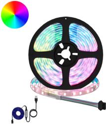 vidaXL LED szalag 24 pcs Fekete és Átlátszó 230 x 0, 8 x 0, 3 cm (3429121)