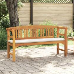 vidaXL pad Természetes Olaj Bevonat 157 x 46 x 82, 5 cm Tömör Akácfa (42024774)