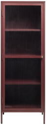 Unique Furniture Червена метална витрина 58x160 cm Bronco - Unique Furniture (44600300)