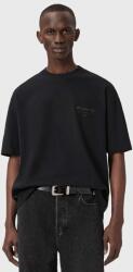 AllSaints pamut póló UNDERGROUND - fekete XS - answear - 30 990 Ft