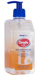 Bradoline Bradolife kézfertőtlenítő gél 500ml KAMILLÁS (5997001770788)