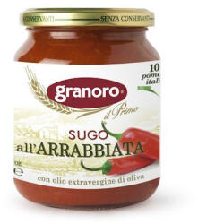 Granoro tésztaszósz arrabbiata 370 g