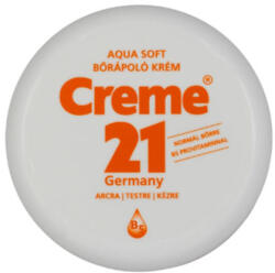 Creme21 aqua soft bőrápoló krém normál bőrre b5 provitaminnal arcra, testre, kézre 150 ml