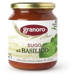 Granoro tésztaszósz bazsalikomos 370 g - vitalora