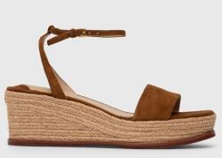 Lauren Ralph Lauren velúr szandál Leona - barna Női 40