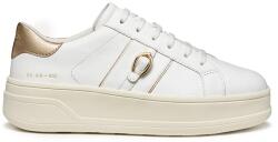 GEOX bőr sportcipő D SPHERICA ECUB-2 - fehér Női 39 - answear - 38 490 Ft