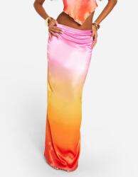 Boohoo Szatén Maxi Szoknya YS0 B18__L