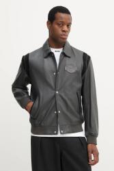 BOSS bőrdzseki - szürke 54