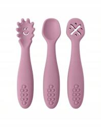 Shein Rózsaszín Baba Evőeszköz Szett 0BQ SC1