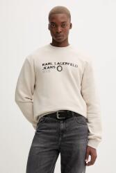 Karl Lagerfeld Jeans felső - bézs S - answear - 27 990 Ft