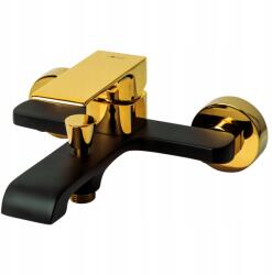 Logé Fali kád- és zuhanycsaptelep, Matt Fekete Arany, egykaros (MA 13)