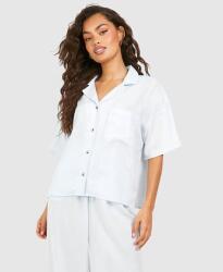 Boohoo Kék Gombos Ing 1NA B18__M