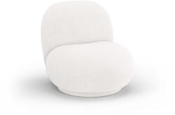 Micadoni Fehér buklé fotel Chuck - Micadoni Home