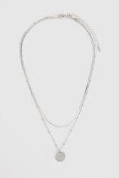 Boohoo Ezüst Réteges Nyaklánc 8B5 B18