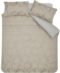 Catherine Lansfield Világosbarna kétszemélyes-hosszabbított jacquard ágyneműhuzat 230x220 cm Opulent Jacquard - Catherine Lansfield