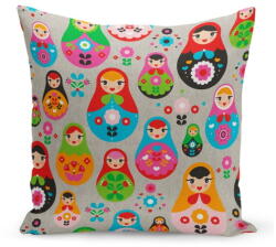Kate Louise Matryoshka díszpárna, 43 x 43 cm - Kate Louise