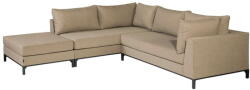 Exotan Sicilie bézs kerti kanapé, bal oldali - Exotan
