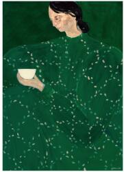 The Poster Club Poszter 30x40 cm Coffee Alone At Place De Clichy - Sofia Lind - The Poster Club