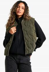 Boohoo Khaki Mellény Cipzáras Naa B18__M