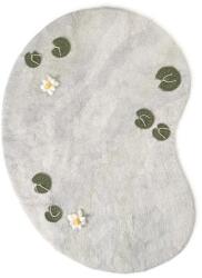 Lorena Canals Világosszürke pamut gyerek játszószőnyeg 130x170 cm Swan Lake - Lorena Canals