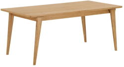 House Nordic Bővíthető étkezőasztal hosszabbító asztallappal tölgyfa dekorral 90x180 cm Darwin - House Nordic