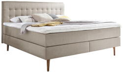 meise.möbel Bézs boxspring ágy 180x200 cm Massello - Meise Möbel
